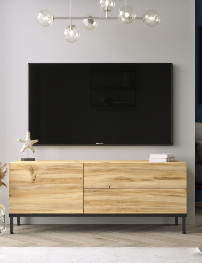 TV alus 120 cm helepruun