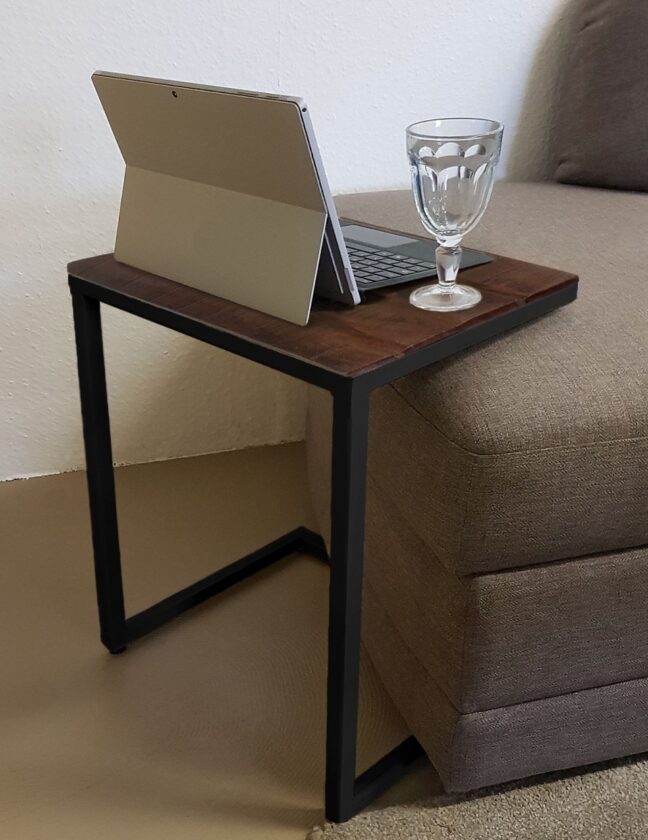 Sülearvuti laud 40x51x32 cm pruun