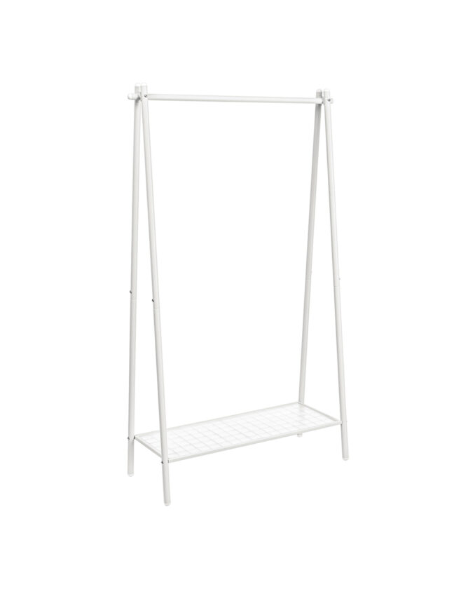 Riidestange valge 34 x 93 x 153 cm